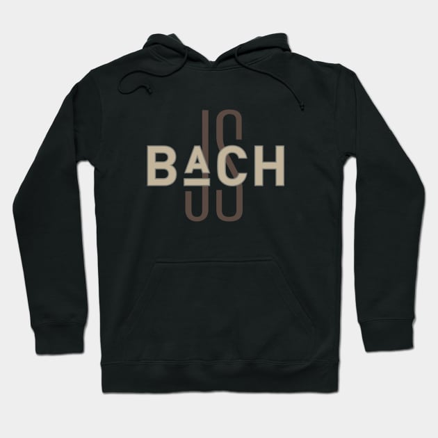 Johann Sebastian Bach by © Buck Tee Originals Hoodie by Buck Tee